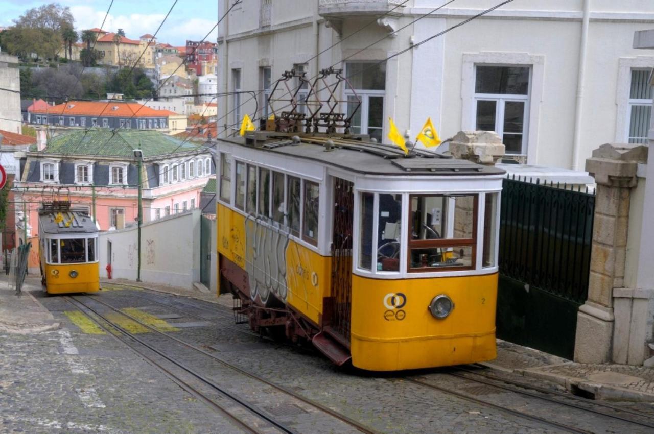 Bl Bairro Alto Famous Bica Funicular Street View